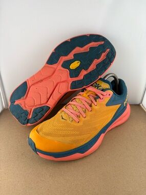 Hoka One One Zinal Trail Running Shoes Multicolor 1119400/RYCM Womens size 9B